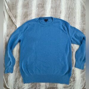 J. Crew Men's Light Blue Light Weight Sweater